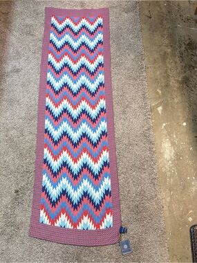 Doncaster long silk scarf.